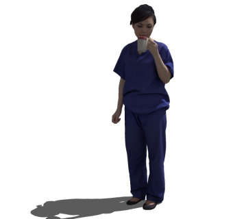 医生病人精细人物模型 (4)